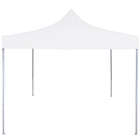 Tente réception pliable professionnelle 2x2 m Acier Blanc 537777537777