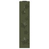 Lumière de chemin LED solaire 2 pcs Vert olive 537780537780