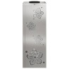 Lumière de chemin LED solaire 2 pcs Argenté Acier inoxydable 537786537786