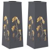 Lumière de chemin LED solaire 2 pcs Anthracite 537787537787
