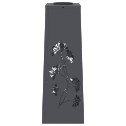 Lumière de chemin LED solaire 2 pcs Anthracite 537787537787