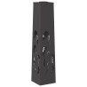 Lumière de chemin LED solaire 2 pcs Noir Acier laminé à froid 537792537792
