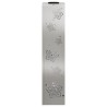 Lumière de chemin LED solaire 2 pcs Argenté Acier inoxydable 537795537795