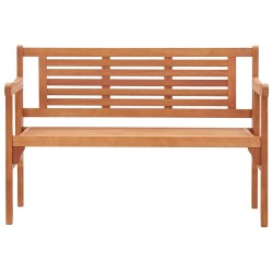 Banc pliable de jardin 120 cm Bois d'eucalyptus solide 537798537798
