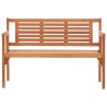 Banc pliable de jardin 120 cm Bois d'eucalyptus solide 537798537798