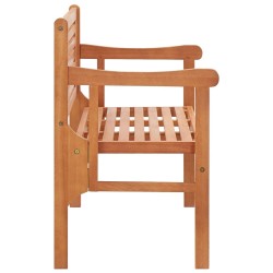 Banc pliable de jardin 120 cm Bois d'eucalyptus solide 537798537798