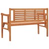 Banc pliable de jardin 120 cm Bois d'eucalyptus solide 537798537798