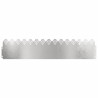Bordures de pelouse 20 pcs Argent 103 x 0,05 x 22 cm 537807537807