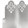 Bordures de pelouse 10 pcs Argent 103 x 0,05 x 22 cm 537808537808