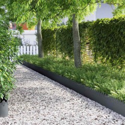 Bordures de pelouse 30 pcs Anthracite 103 x 0,05 x 22 cm Acier 537812537812