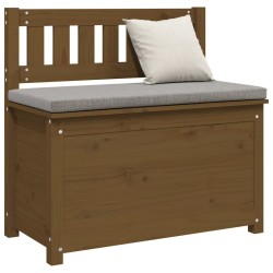 Banc Marron miel 80x41x77 cm Bois de pin massif 537815537815