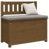 Banc Marron miel 80x41x77 cm Bois de pin massif 537815537815