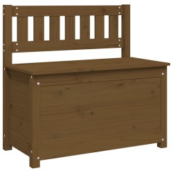Banc Marron miel 80x41x77 cm Bois de pin massif 537815537815