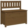 Banc Marron miel 80x41x77 cm Bois de pin massif 537815537815