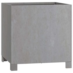 Jardinières avec pieds 2 pcs Rouillé 40x40x40 cm Acier corten 537827537827
