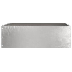 Bordure de Pelouse Argent 40 x 40 x 13 cm Acier inoxydable 537833537833
