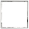 Bordure de Pelouse Argent 40 x 40 x 13 cm Acier inoxydable 537833537833
