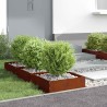 Bordure de Pelouse 6 pcs Rouillé 40 x 40 x 13 cm 537835537835