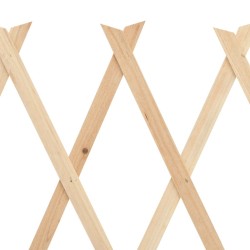 Clôture à treillis 5 pcs Bois de sapin 180x30 cm 537836537836