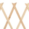 Clôture à treillis 5 pcs Bois de sapin 180x30 cm 537836537836