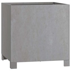 Jardinière avec pieds Rouillé 40x40x40 cm Acier corten 537837537837