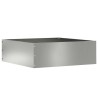 Bordure de Pelouse 6 pcs Argent 40 x 40 x 13 cm Acier galvanisé 537839537839