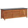Boîte de rangement de jardin 150x50x55 cm Eucalyptus solide 537849537849