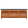 Boîte de rangement de jardin 150x50x55 cm Eucalyptus solide 537849537849