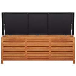 Boîte de rangement de jardin 150x50x55 cm Eucalyptus solide 537849537849