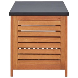 Boîte de rangement de jardin 150x50x55 cm Eucalyptus solide 537849537849