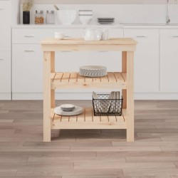 Banc de travail 78,5x50x80 cm Bois de pin massif 537853537853