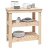 Banc de travail 78,5x50x80 cm Bois de pin massif 537853537853