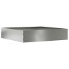 Bordure de Pelouse 6 pcs Argent 60 x 60 x 13 cm Acier galvanisé 537855537855