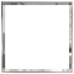 Bordure de Pelouse Argent 60 x 60 x 13 cm Acier galvanisé 537856537856