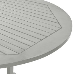 Table de jardin Gris 200x100x75 cm Bois d'acacia massif 537857537857