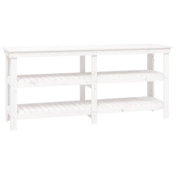 Banc de travail Blanc 181x50x80 cm Bois de pin massif 537863537863
