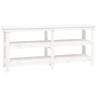 Banc de travail Blanc 181x50x80 cm Bois de pin massif 537863537863