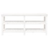 Banc de travail Blanc 181x50x80 cm Bois de pin massif 537863537863