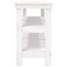 Banc de travail Blanc 181x50x80 cm Bois de pin massif 537863537863