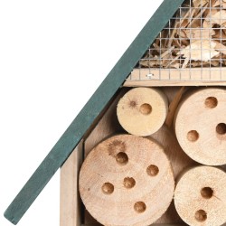 Hôtel à insectes 31x10x48 cm Bois de sapin 537865537865