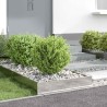 Bordure de Pelouse 6 pcs Argent 60 x 60 x 13 cm 537867537867