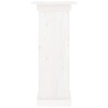 Support à fleurs Blanc 40x40x90 cm Bois de pin solide 537869537869