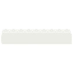 Bordures de pelouse 30 pcs Blanc 103 x 0,05 x 22 cm Acier 537873537873
