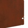 Bordures de pelouse 10 pcs Rouillé 103 x 0,05 x 22 cm 537891537891