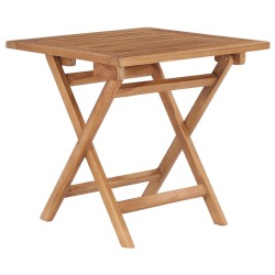 Table pliable de jardin 45x45x45 cm Bois de teck solide 537896537896