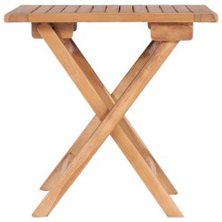 Table pliable de jardin 45x45x45 cm Bois de teck solide 537896537896