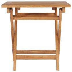 Table pliable de jardin 45x45x45 cm Bois de teck solide 537896537896