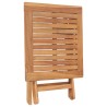 Table pliable de jardin 45x45x45 cm Bois de teck solide 537896537896