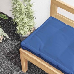 Coussin de plancher de palette Coton 120x40x7 cm Bleu clair 537897537897