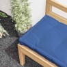 Coussin de plancher de palette Coton 120x40x7 cm Bleu clair 537897537897